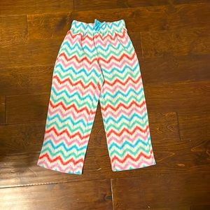 Total girl sleep pants in chevron pattern size xs